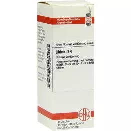 CHINA Diluizione D 4, 20 ml