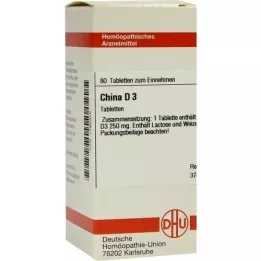 CHINA D 3 compresse, 80 pz