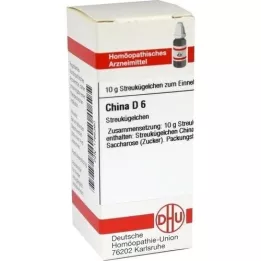 CHINA D 6 globuli, 10 g