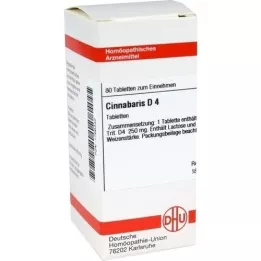 CINNABARIS D 4 compresse, 80 pz