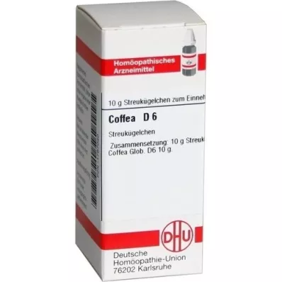 COFFEA D 6 globuli, 10 g