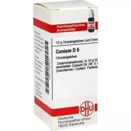 CONIUM D 6 globuli, 10 g