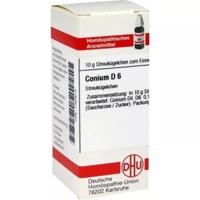 CONIUM D 6 globuli, 10 g CONIUM D 6 globuli, 10 g
