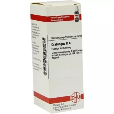 CRATAEGUS Diluizione D 4, 20 ml CRATAEGUS Diluizione D 4, 20 ml