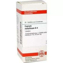 CUPRUM METALLICUM D 4 compresse, 80 pz