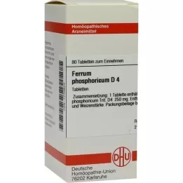 FERRUM PHOSPHORICUM D 4 compresse, 80 pz