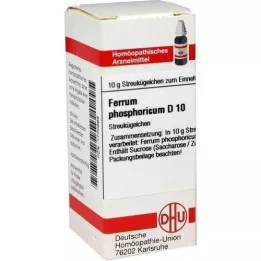FERRUM PHOSPHORICUM D 10 globuli, 10 g