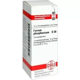 FERRUM PHOSPHORICUM D 30 globuli, 10 g