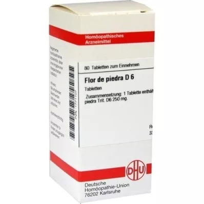 FLOR DE PIEDRA D 6 compresse, 80 pz