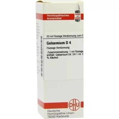 GELSEMIUM Diluizione D 4, 20 ml