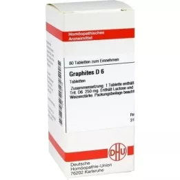 GRAPHITES D 6 compresse, 80 pz