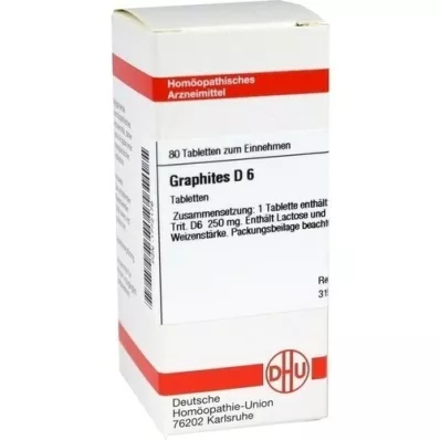 GRAPHITES D 6 compresse, 80 pz GRAPHITES D 6 compresse, 80 pz
