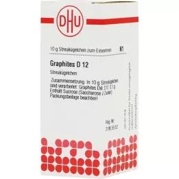 GRAPHITES D 12 globuli, 10 g