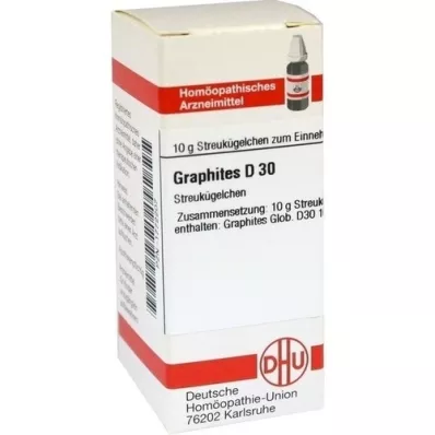 GRAPHITES D 30 globuli, 10 g