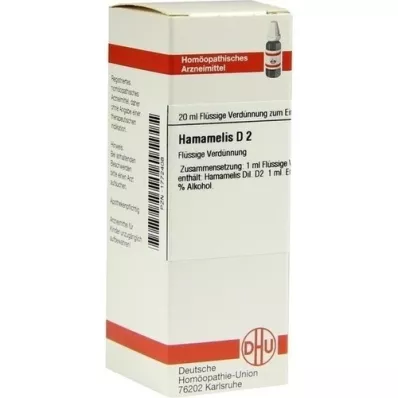 HAMAMELIS Diluizione D2, 20 ml HAMAMELIS Diluizione D2, 20 ml