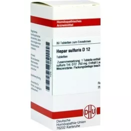 HEPAR SULFURIS D 12 compresse, 80 pz