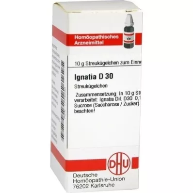 IGNATIA D 30 globuli, 10 g IGNATIA D 30 globuli, 10 g