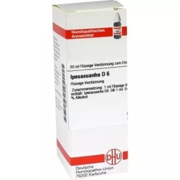 IPECACUANHA D 6 Diluizione, 20 ml