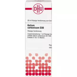 KALIUM CARBONICUM Diluizione D 30, 20 ml