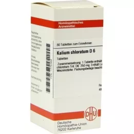 KALIUM CHLORATUM D 6 compresse, 80 pz