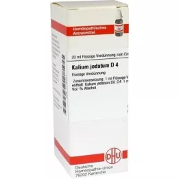 KALIUM JODATUM Diluizione D 4, 20 ml