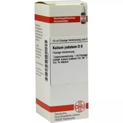 KALIUM JODATUM D 6 Diluizione, 20 ml KALIUM JODATUM D 6 Diluizione, 20 ml