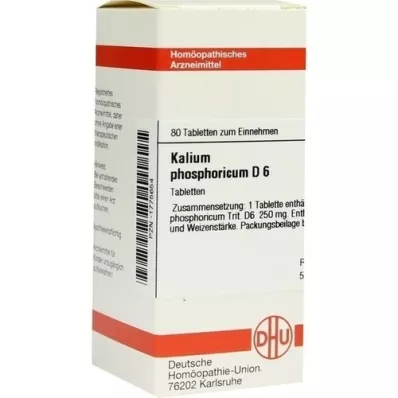 KALIUM PHOSPHORICUM D 6 compresse, 80 pz KALIUM PHOSPHORICUM D 6 compresse, 80 pz