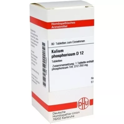 KALIUM PHOSPHORICUM D 12 compresse, 80 pz