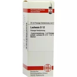 LACHESIS Diluizione D 12, 20 ml