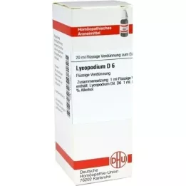 LYCOPODIUM D 6 Diluizione, 20 ml