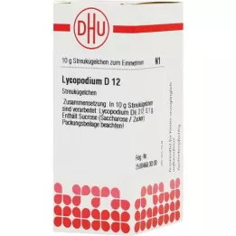 LYCOPODIUM D 12 globuli, 10 g