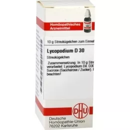 LYCOPODIUM D 30 globuli, 10 g