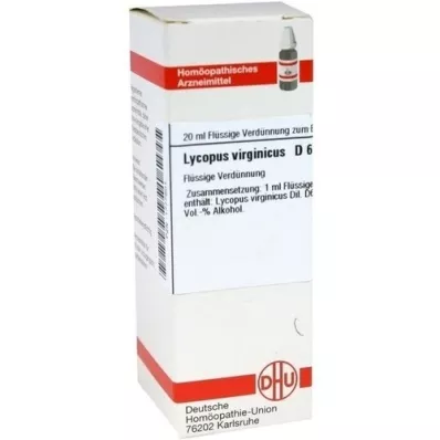 LYCOPUS VIRGINICUS D 6 Diluizione, 20 ml