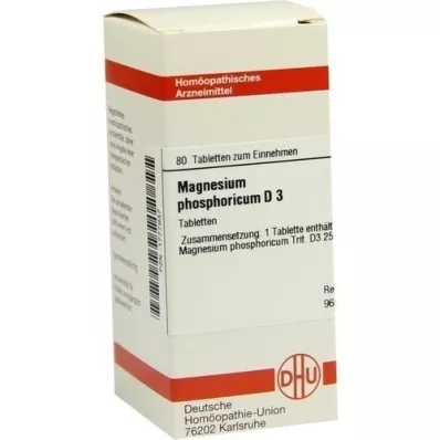 MAGNESIUM PHOSPHORICUM D 3 compresse, 80 pz