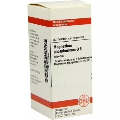MAGNESIUM PHOSPHORICUM D 6 compresse, 80 pz