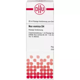 NUX VOMICA Diluizione D 4, 20 ml