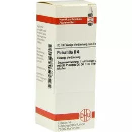 PULSATILLA D 6 Diluizione, 20 ml