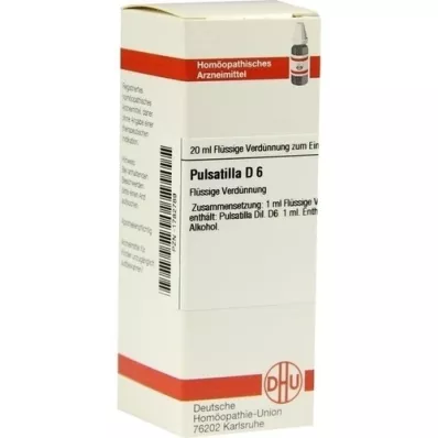 PULSATILLA D 6 Diluizione, 20 ml PULSATILLA D 6 Diluizione, 20 ml