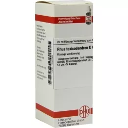 RHUS TOXICODENDRON D 6 Diluizione, 20 ml