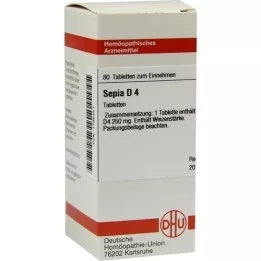 SEPIA D 4 compresse, 80 pz