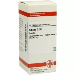 SILICEA D 10 compresse, 80 pz
