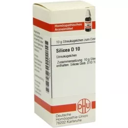 SILICEA D 10 globuli, 10 g