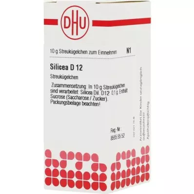 SILICEA D 12 globuli, 10 g SILICEA D 12 globuli, 10 g