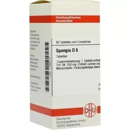 SPONGIA D 6 compresse, 80 pz