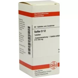 SULFUR D 12 compresse, 80 pz