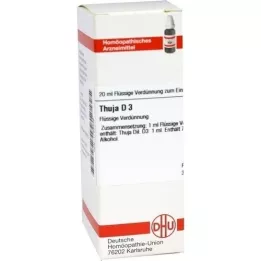 THUJA Diluizione D 3, 20 ml