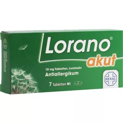 LORANO compresse acute, 7 pz LORANO compresse acute, 7 pz