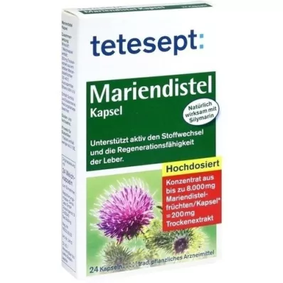 TETESEPT Capsule di cardo mariano, 24 pz TETESEPT Capsule di cardo mariano, 24 pz