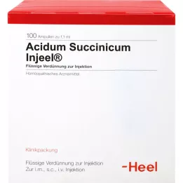 ACIDUM SUCCINICUM INJEEL Fiale, 100 pz
