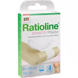 RATIOLINE medicazione rapida sensibile 6 cmx1 m, 1 pezzo